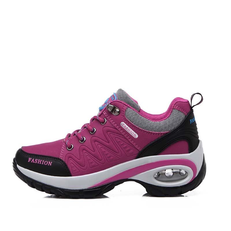 SHANDIAN - Zapatillas Plataforma Aire Mujer Violeta