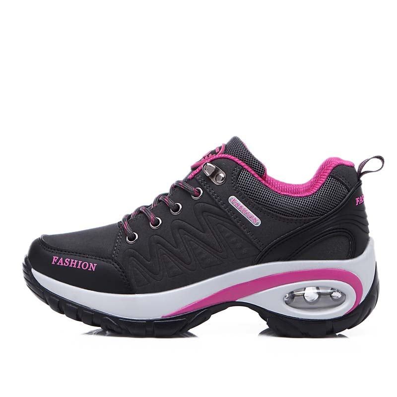 SHANDIAN - Zapatillas Plataforma Aire Mujer Violeta