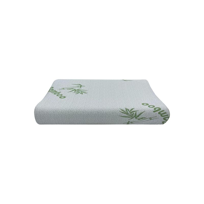 MAXCARE - Almohada Viscoelastica Contour Bamboo  60X36x12/8