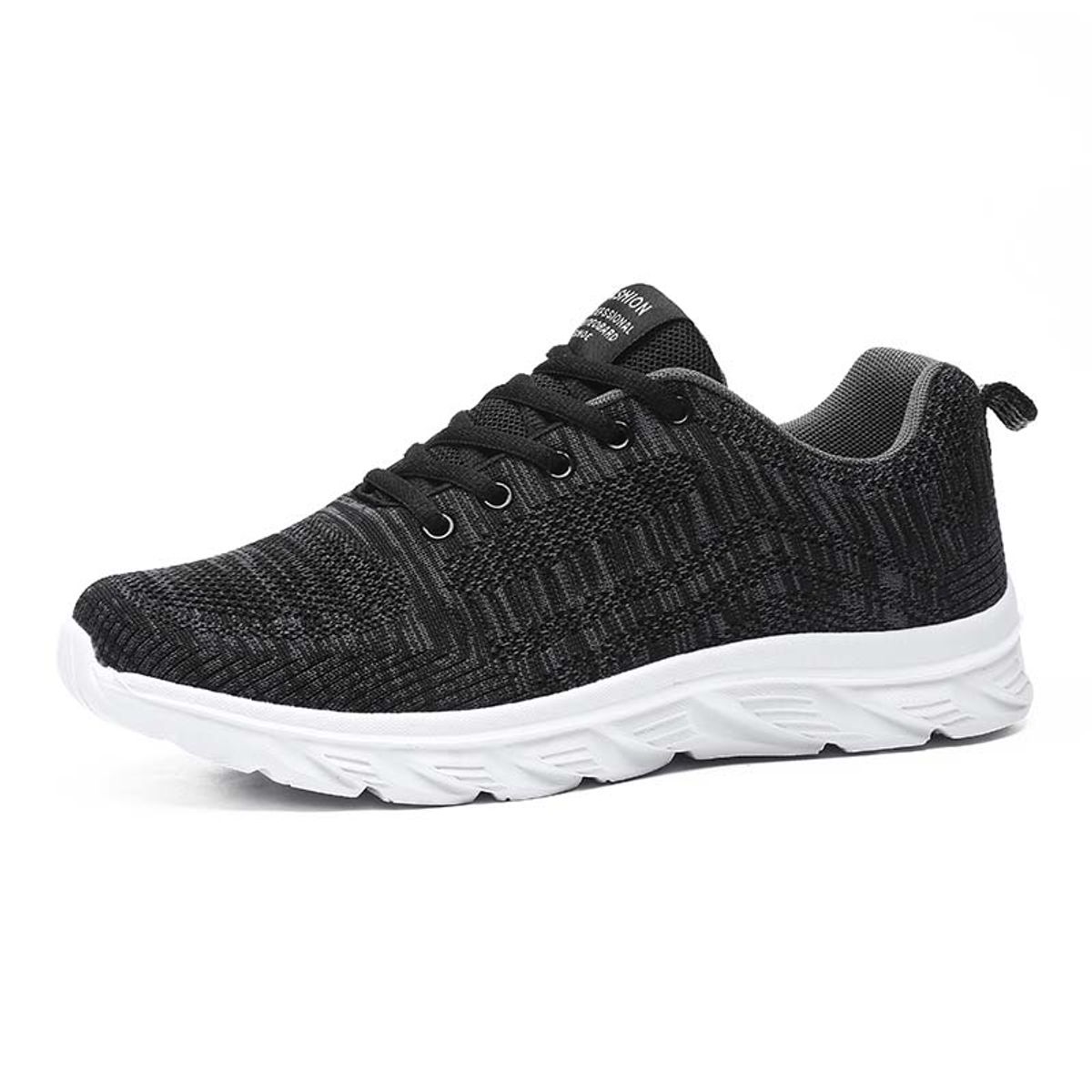 SHANDIAN - Zapatillas Running Hombre Negro