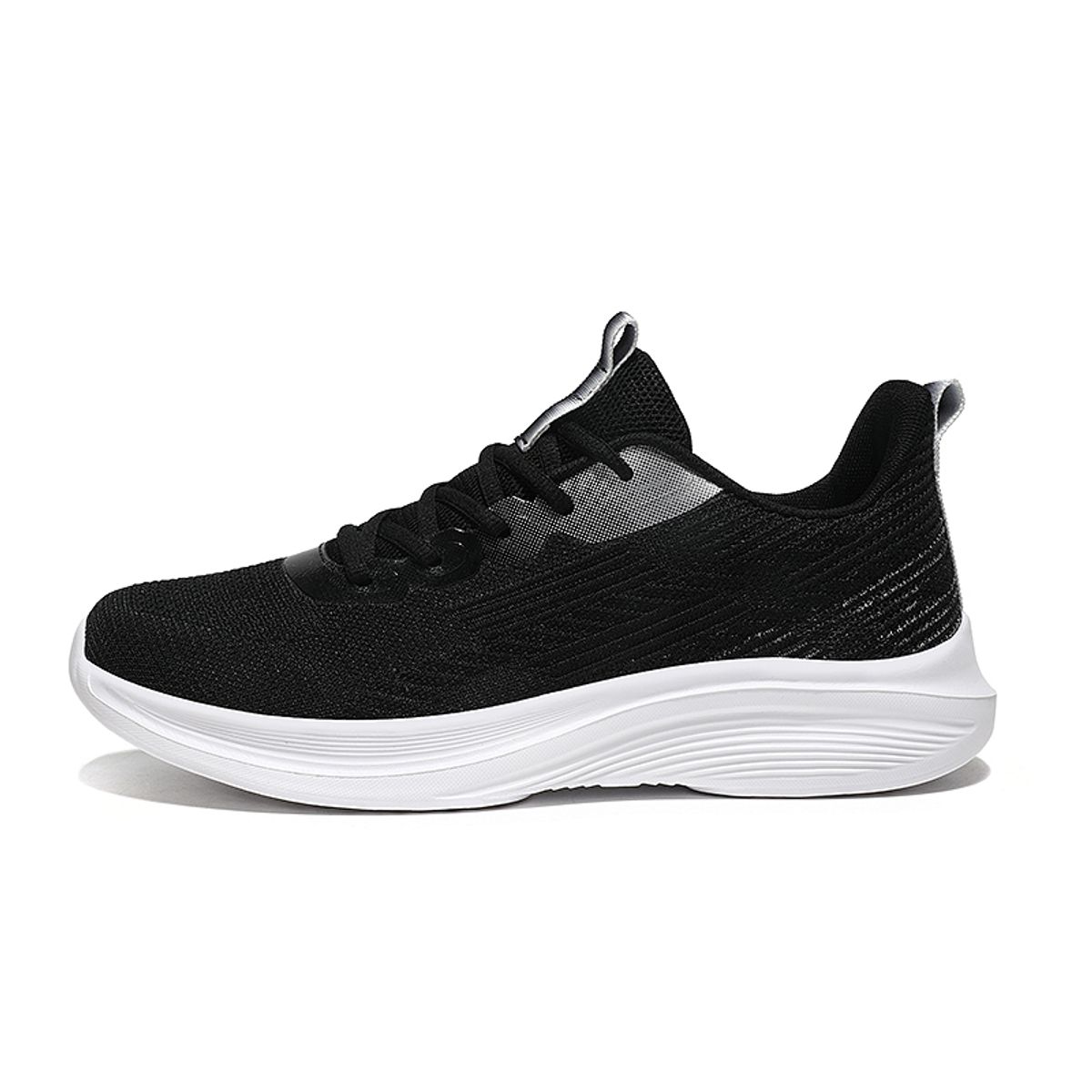 SHANDIAN - Zapatillas Running Hombre Negro
