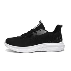 SHANDIAN - Zapatillas Running Hombre Negro