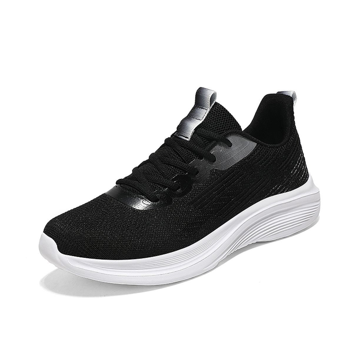 SHANDIAN - Zapatillas Running Hombre Negro