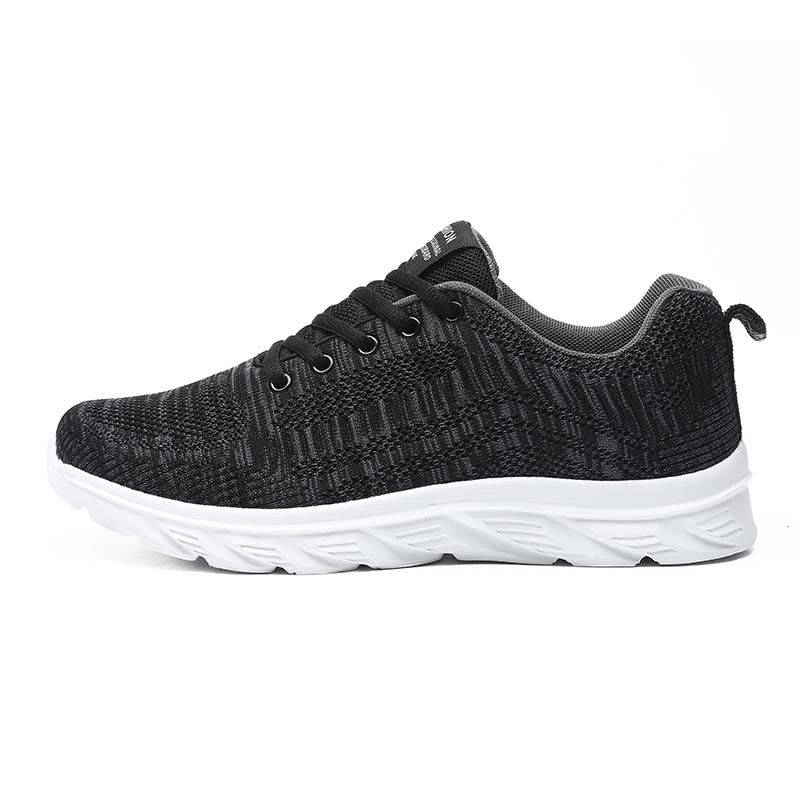 SHANDIAN - Zapatillas Running Hombre Negro