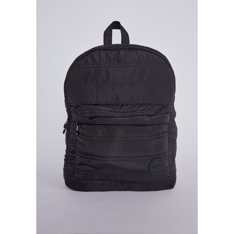SIOUX - Mochila Mujer Acolchada Negro Sioux