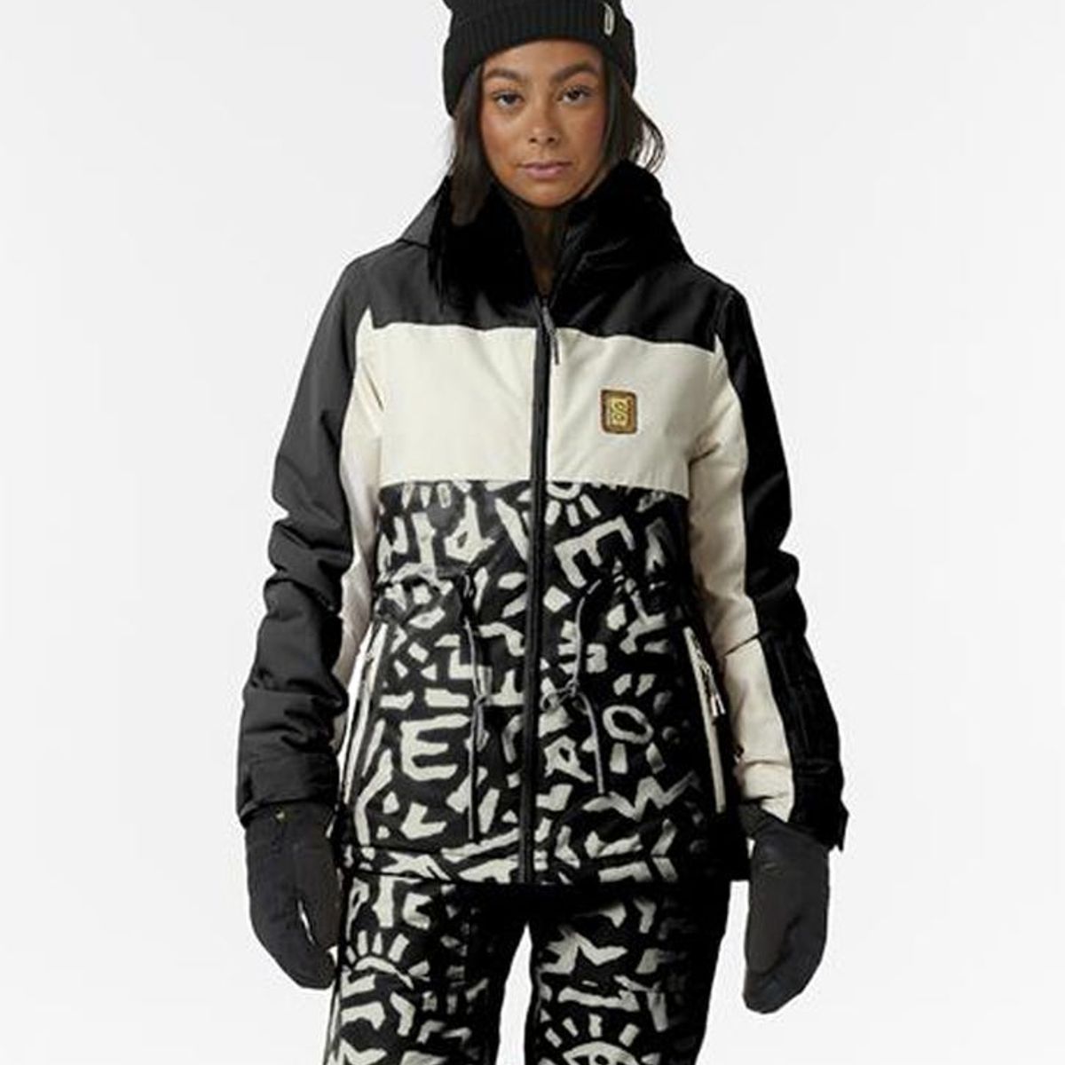 RIP CURL - Parka Snow Tidalr Negro Mujer Rip Curl - Negro