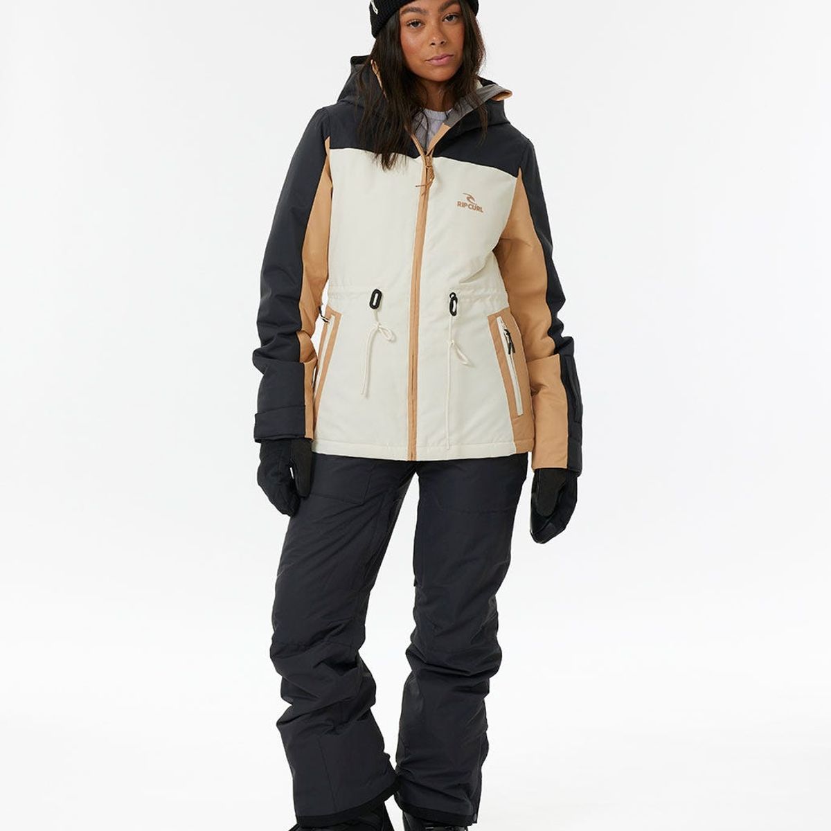 RIP CURL - Parka Snow Driftr Beige Mujer Rip Curl - Beige