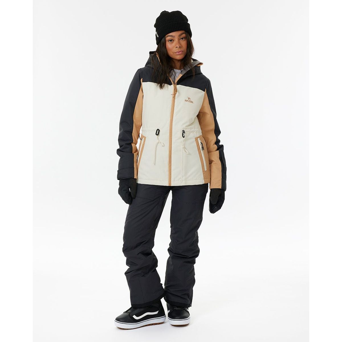 RIP CURL - Parka Snow Driftr Beige Mujer Rip Curl - Beige