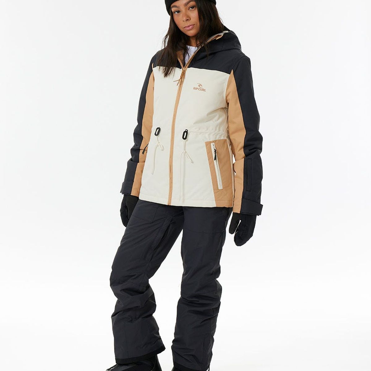 RIP CURL - Parka Snow Driftr Beige Mujer Rip Curl - Beige