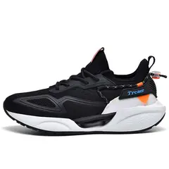 SHANDIAN - Zapatillas Running Hombre Negro.