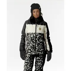 RIP CURL - Parka Snow Tidalr Negro Mujer - Negro