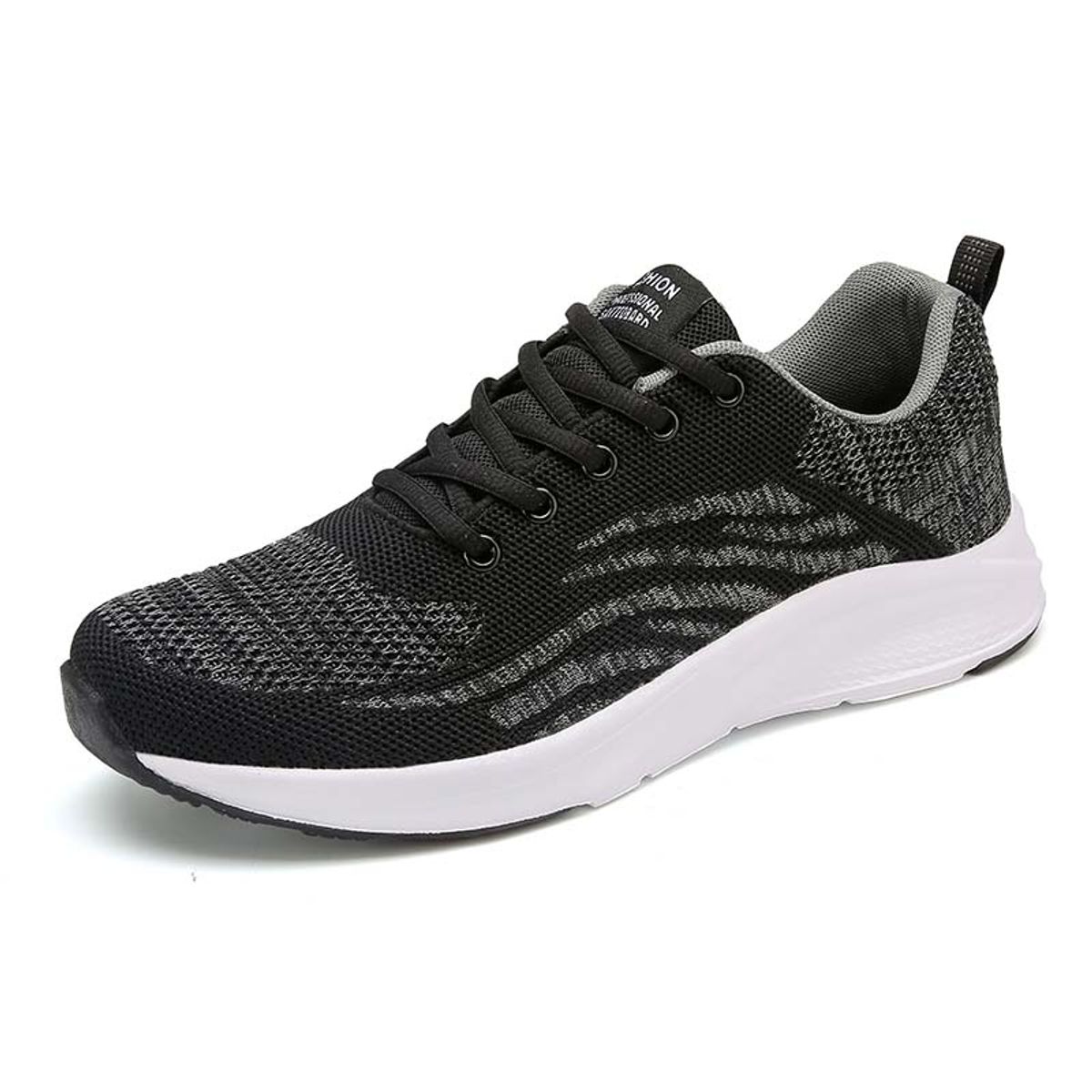 SHANDIAN - Zapatillas Running Hombre Negro