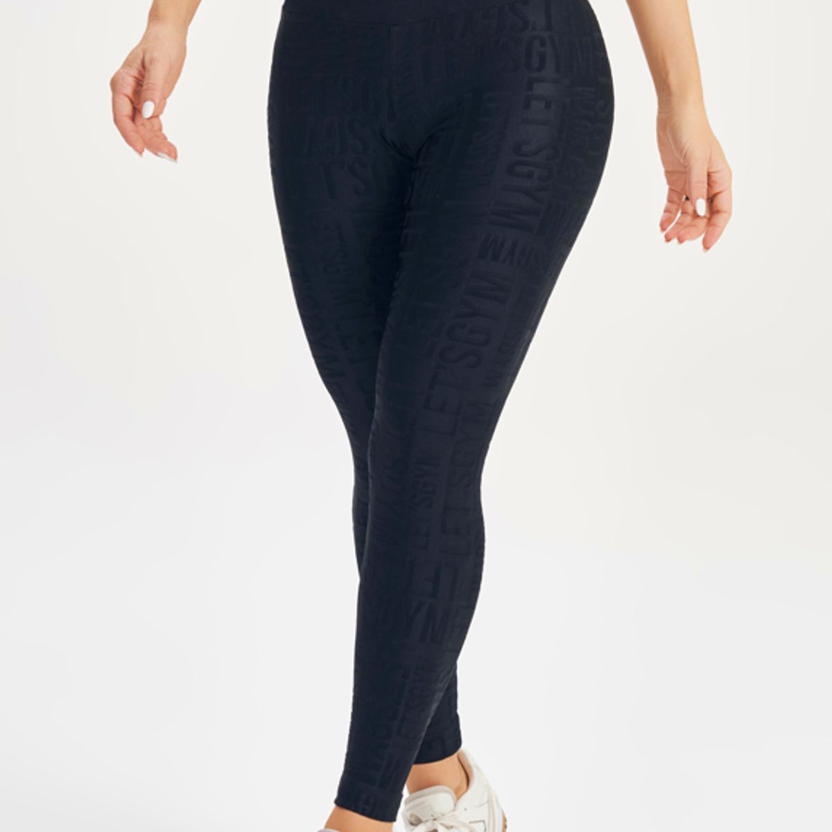 LETSGYM - CALZA DEPORTIVA VELVET NAME LETSGYM