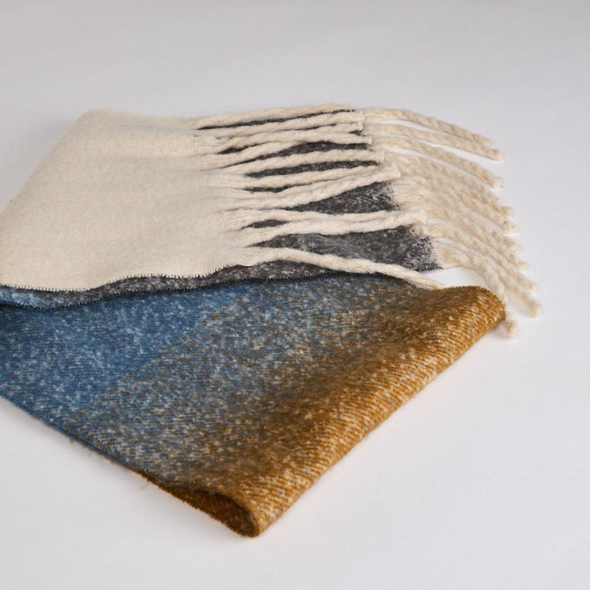 ECLIPSE - Bufanda Grande Olivia Azul Eclipse