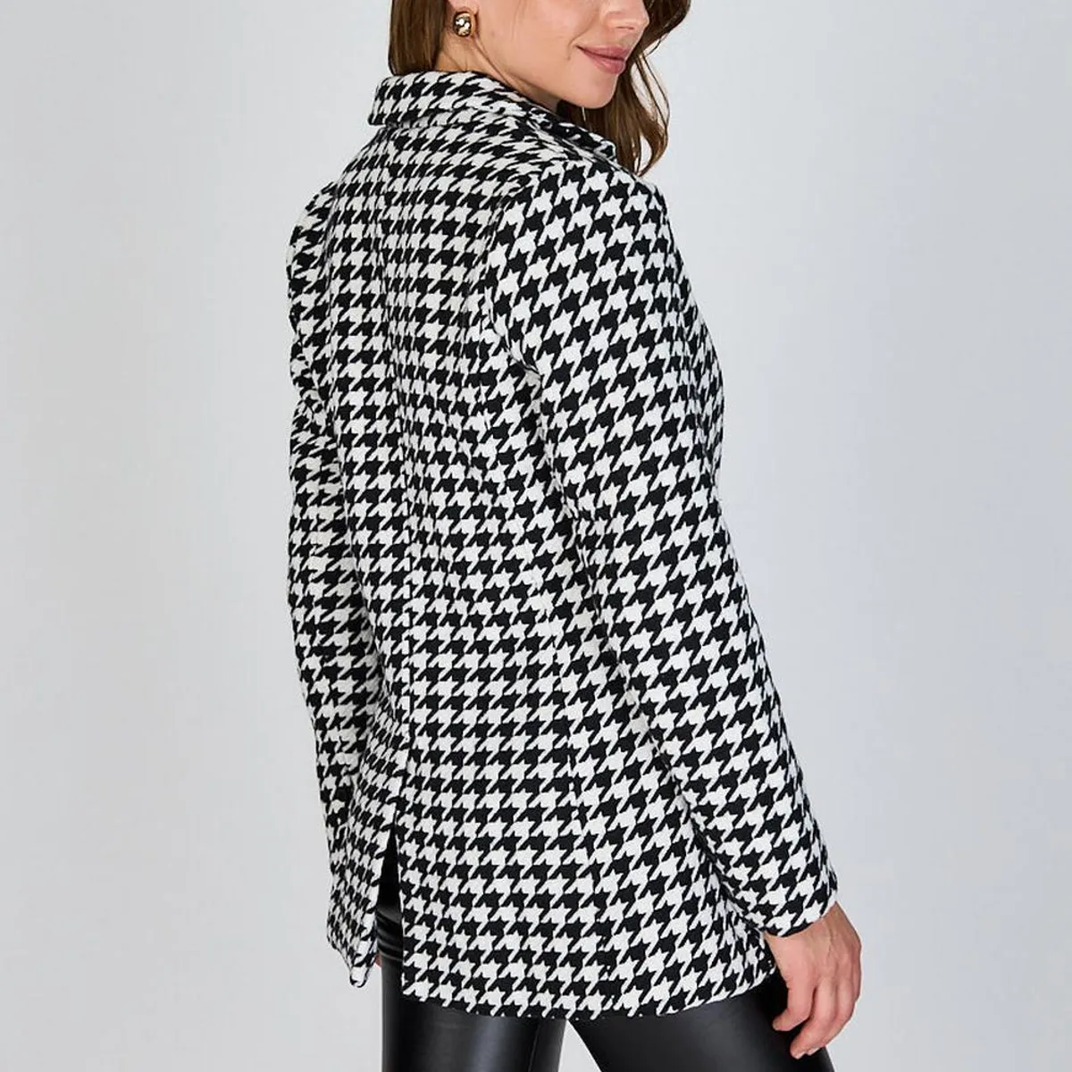 ECLIPSE - Blazer Pied de Poule Trini Negro Eclipse