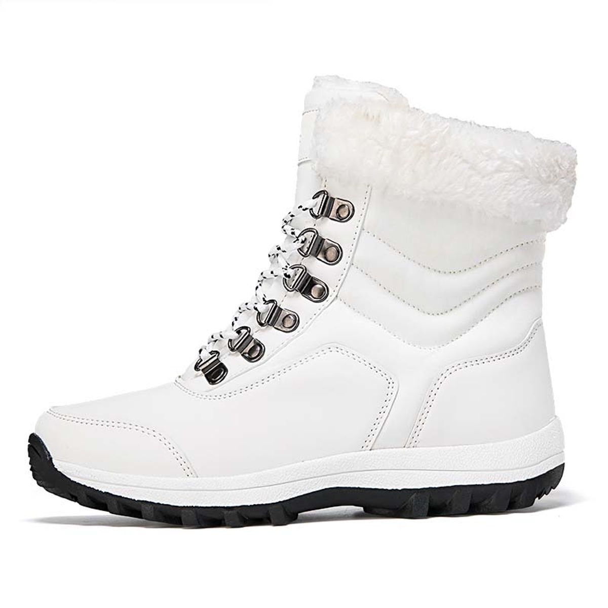 SHANDIAN - Bota temica chiporro mujer zapatos Negro