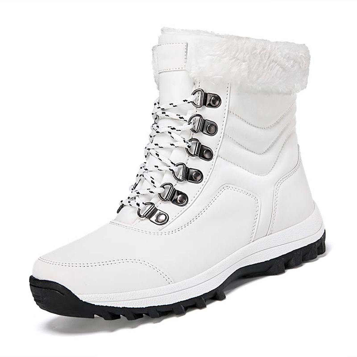 SHANDIAN - Bota temica chiporro mujer zapatos Negro
