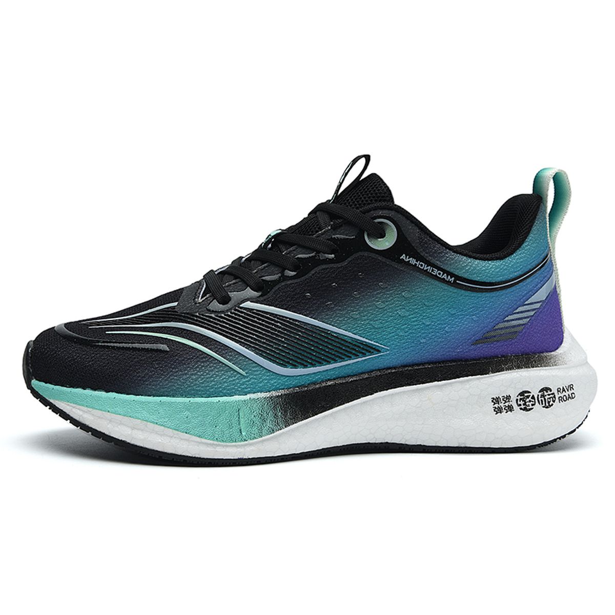 SHANDIAN - Zapatillas Running Hombre Verde