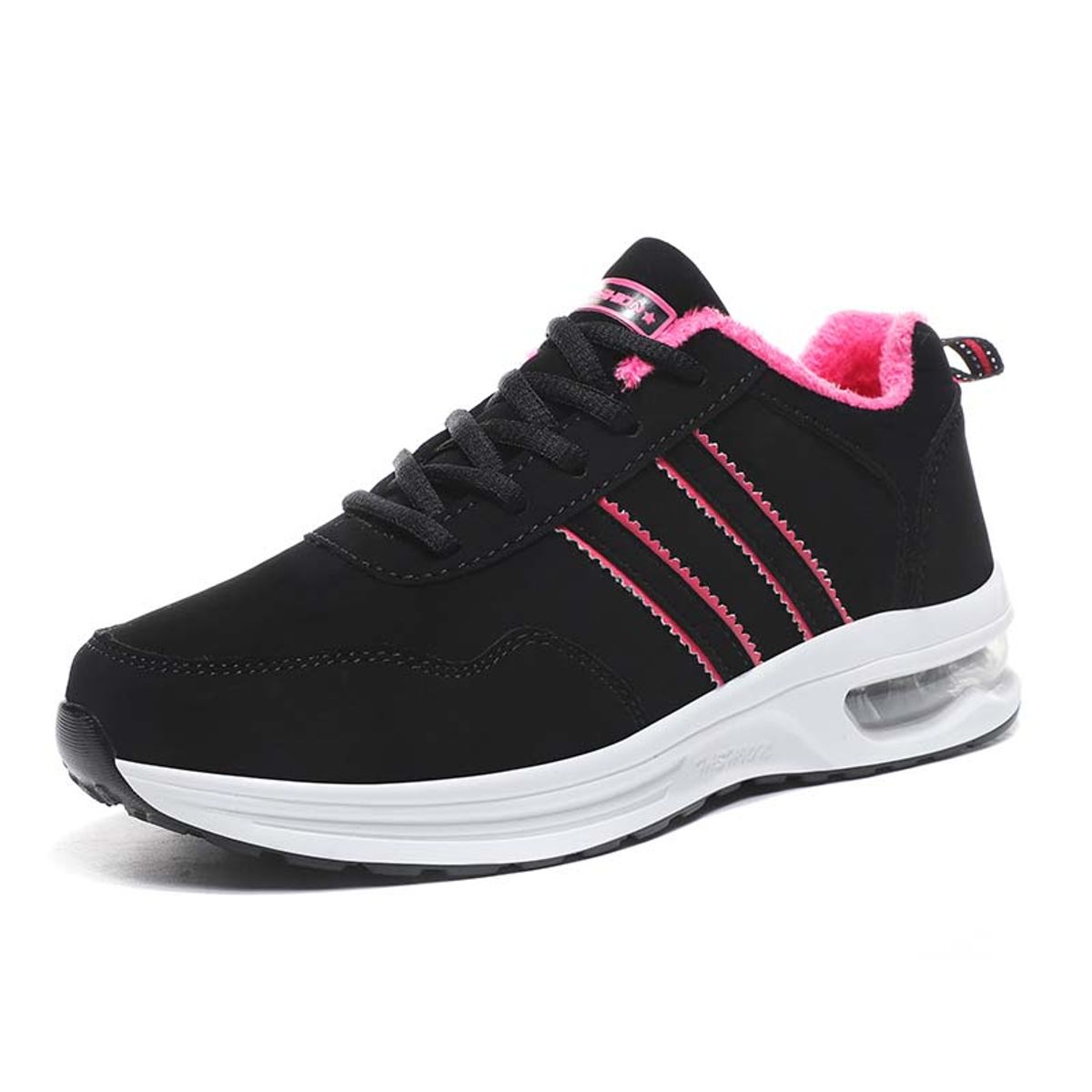 SHANDIAN - Zapatillas Plataforma Aire Mujer Rojo