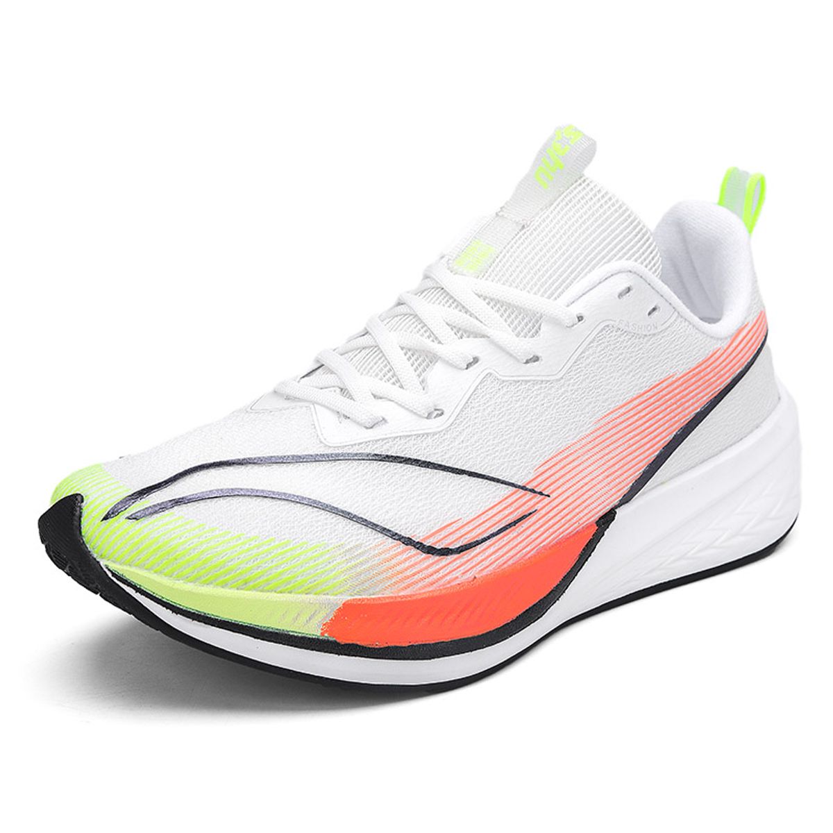 SHANDIAN - Zapatillas Running Hombre Blanco