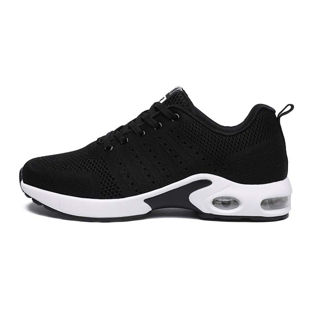 SHANDIAN - Zapatillas Running Hombre Negro