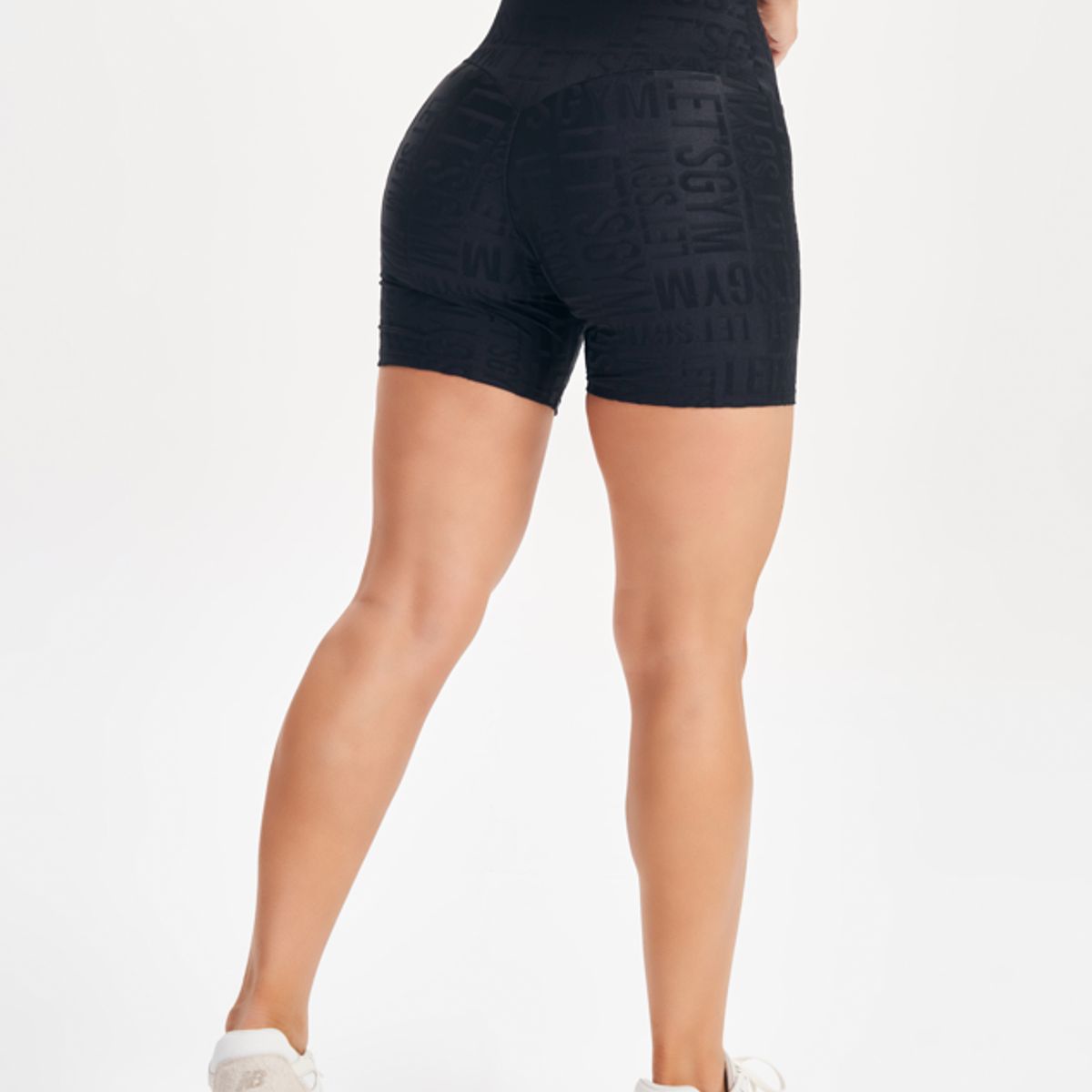 LETSGYM - SHORT DEPORTIVO VELVET NAME LETSGYM