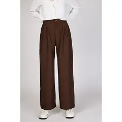 ECLIPSE - Pantalón Ancho con Pinzas Elena
