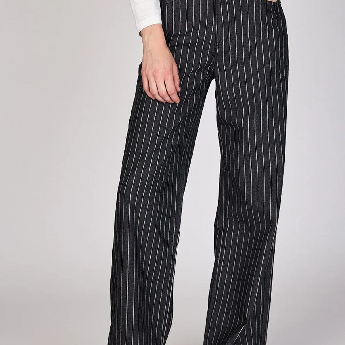 ECLIPSE - Jeans Líneas Wide Leg Florencia Eclipse