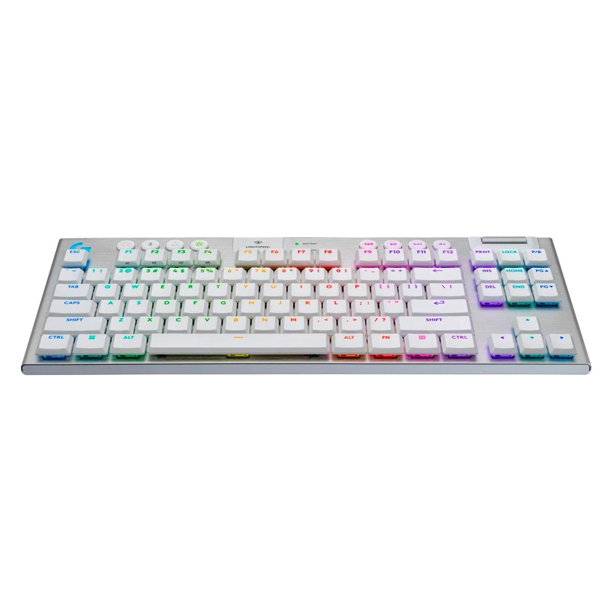 LOGITECH - Teclado Gamer Logitech G915 X TKL Lightspeed Blanco
