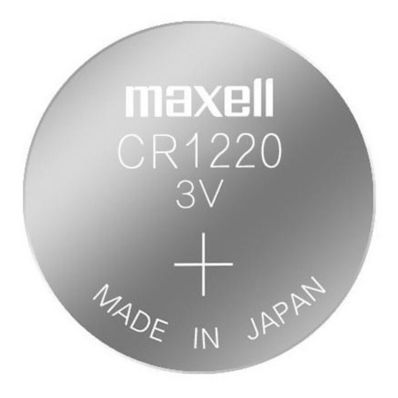MAXELL - Blister de pila Maxell  tipo boton CR1220 3V de 5 unidades