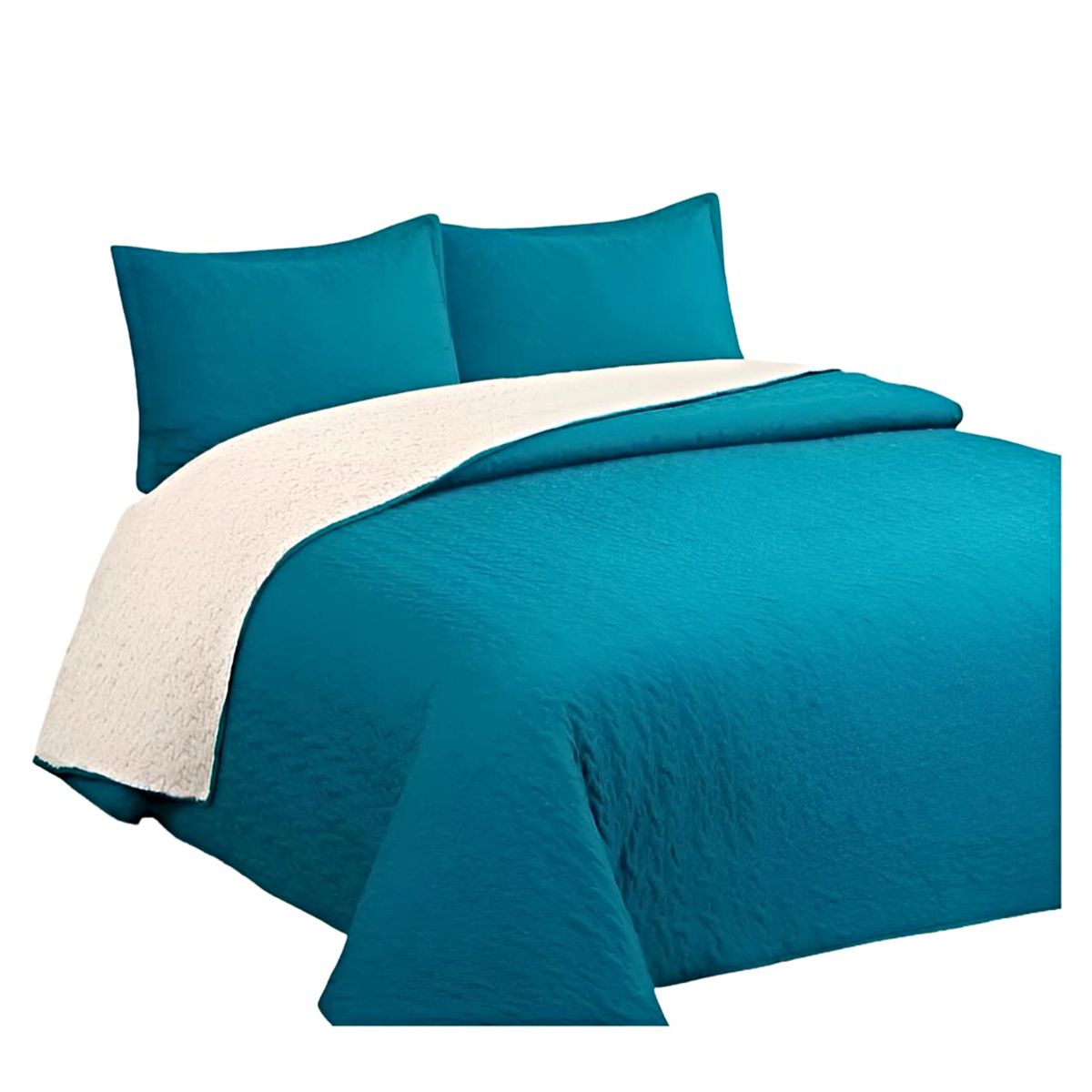 GENERICO - CUBRECAMA QUILT SHERPA OTOÑO INVIERNO 2 PLAZAS