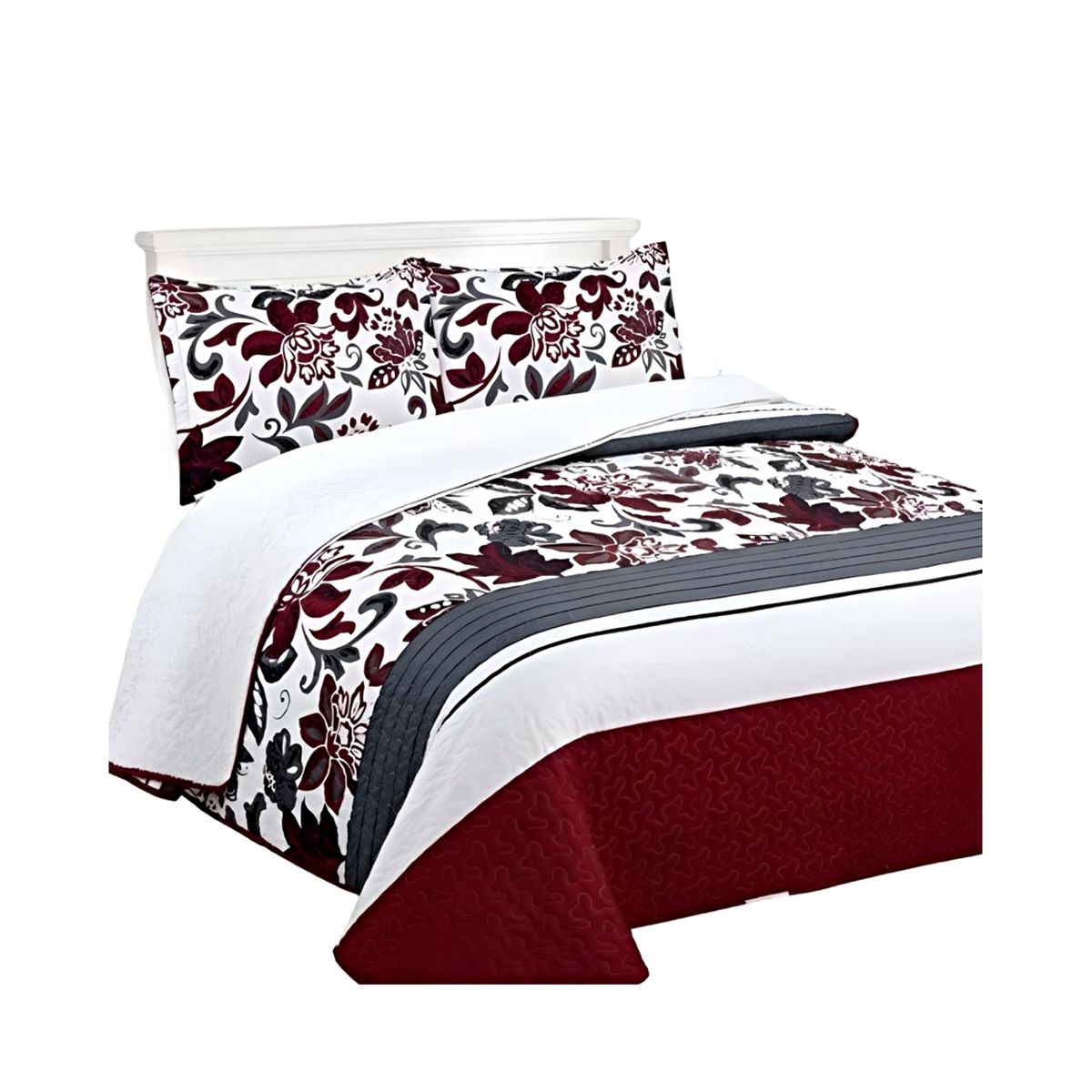 GENERICO - CUBRECAMA QUILT SHERPA OTOÑO INVIERNO 2 PLAZAS