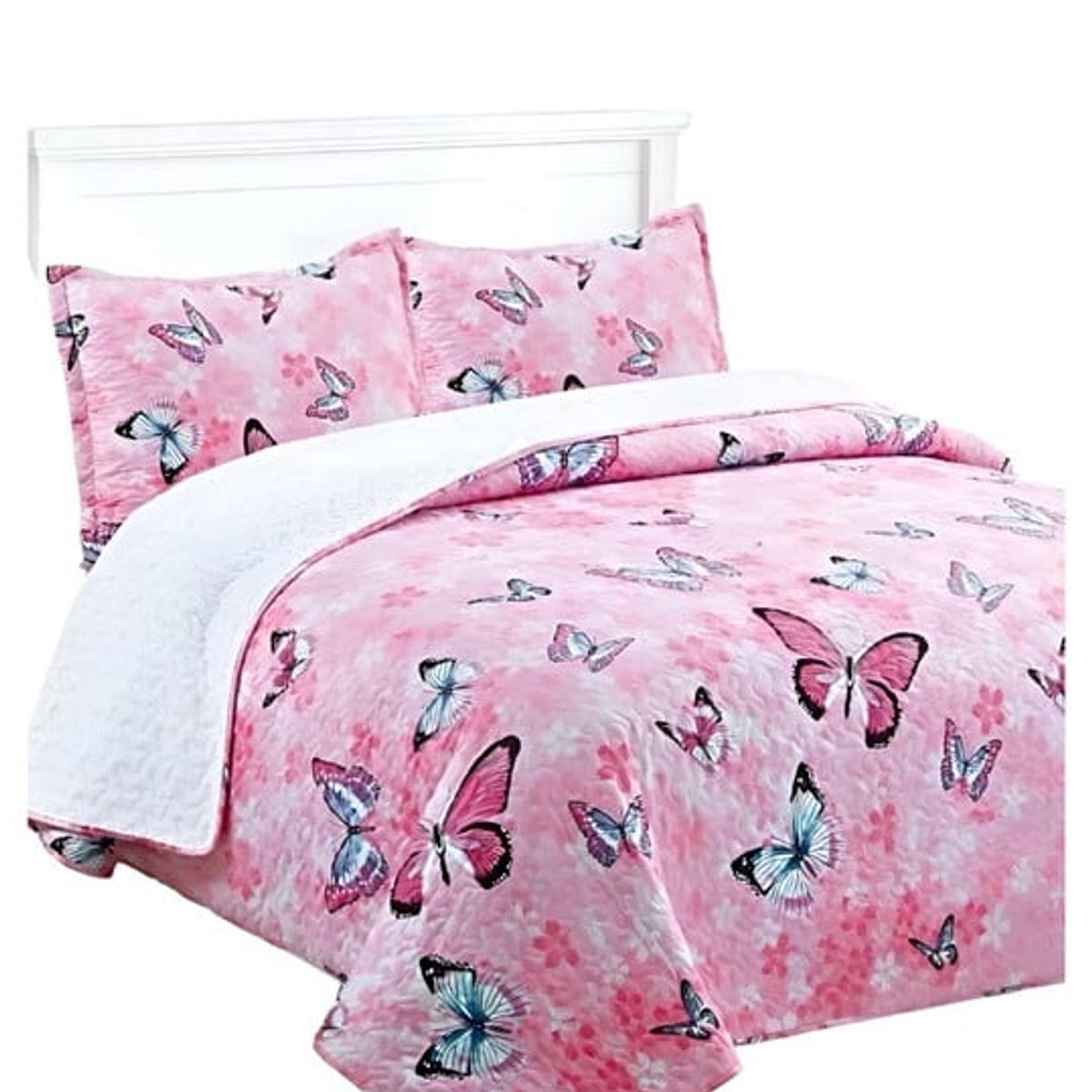 GENERICO - CUBRECAMA QUILT SHERPA OTOÑO INVIERNO 2 PLAZAS