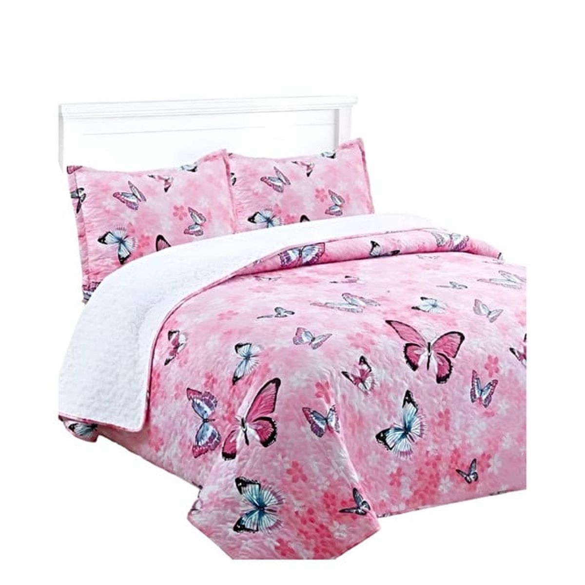 GENERICO - CUBRECAMA QUILT SHERPA OTOÑO INVIERNO 2 PLAZAS