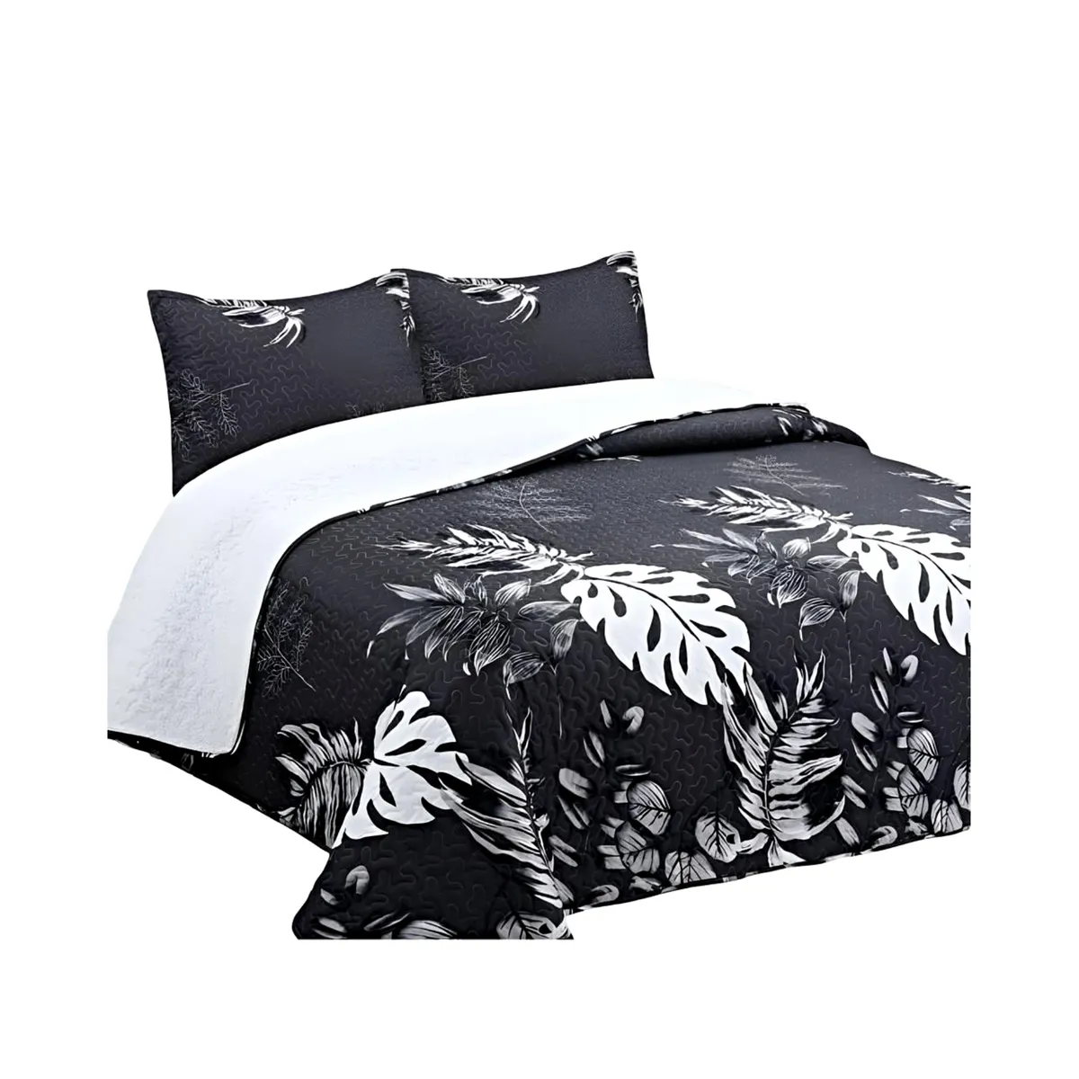 GENERICO - CUBRECAMA QUILT SHERPA KING 230X250 C13