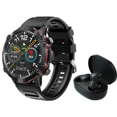 XIAOMI - Airdots 2 Audifonos BT y Toumi Watch GT-D-B Reloj inteligente