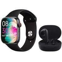 Buds 4 lite De Audífonos tws y Toumi Watch S9 Pro max-B