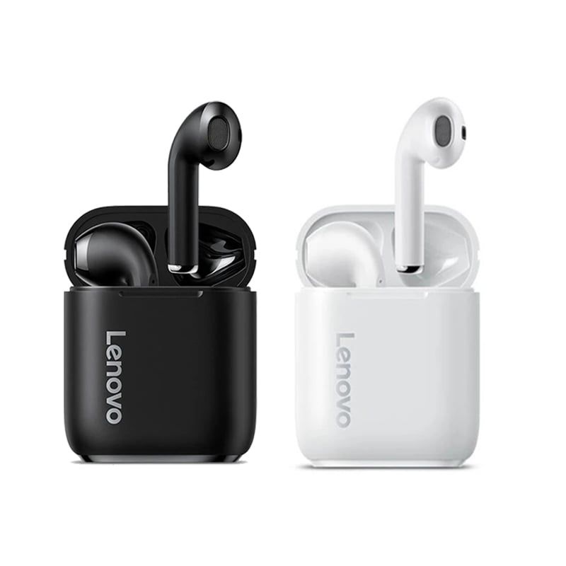 LENOVO - Set de 2 Audífonos Lenovo LP2 - Negro + Blanco