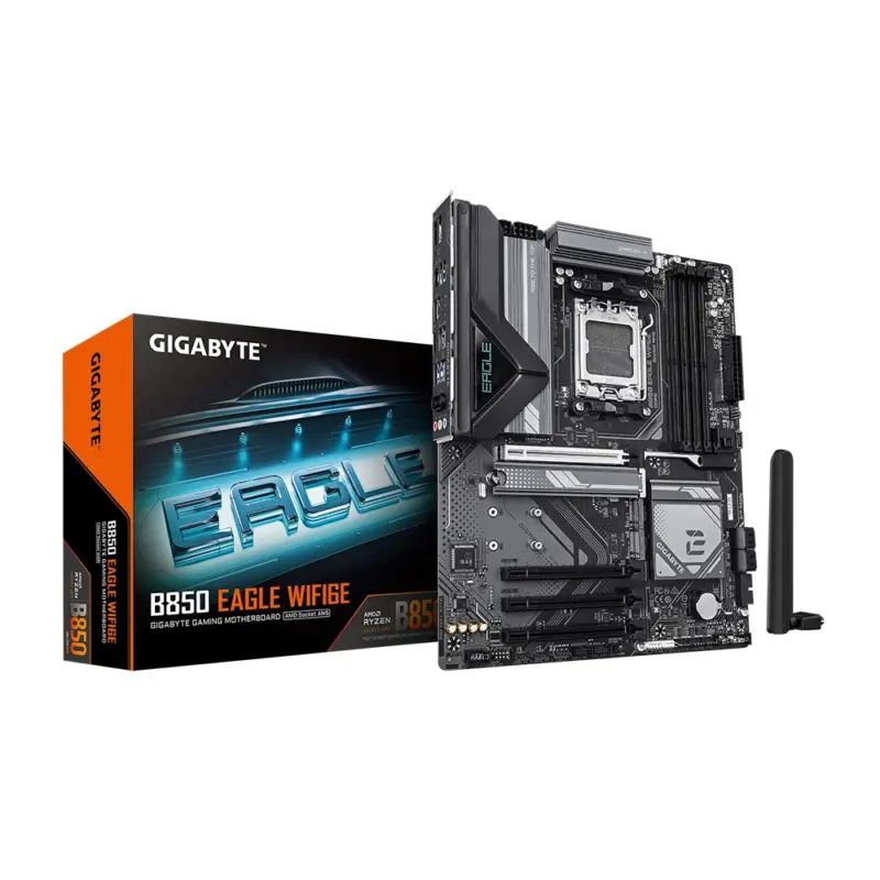 GIGABYTE - Placa Madre Gigabyte B850 EAGLE WIFI6E AMD B850 AM5 DDR5