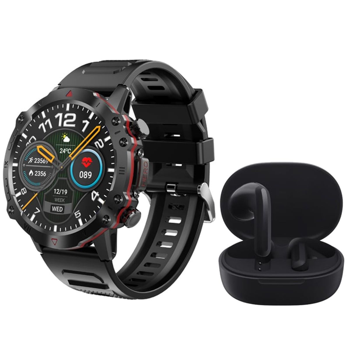 XIAOMI - Xiaomi Buds 4 Lite Audifonos BT y Toumi Watch GT-D-B Reloj inteligente