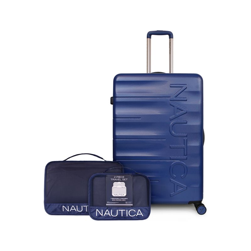 NAUTICA - Pack Maleta grande Ibiza 23kg azul + Organizador Nautica