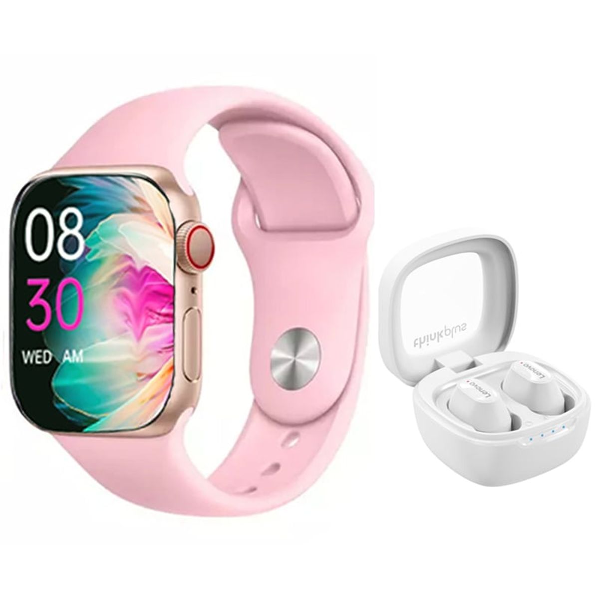 LENOVO - Audífonos Lenovo XT62-Blanco y Toumi S9 PRO-P Watch Reloj inteligente