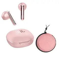 JBL - Audífonos Bluetooth T280TWS X2 Rosa y Estuche