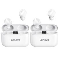 Set 2 De audífonos HT18 De PRO bluetooth 50-Blanco