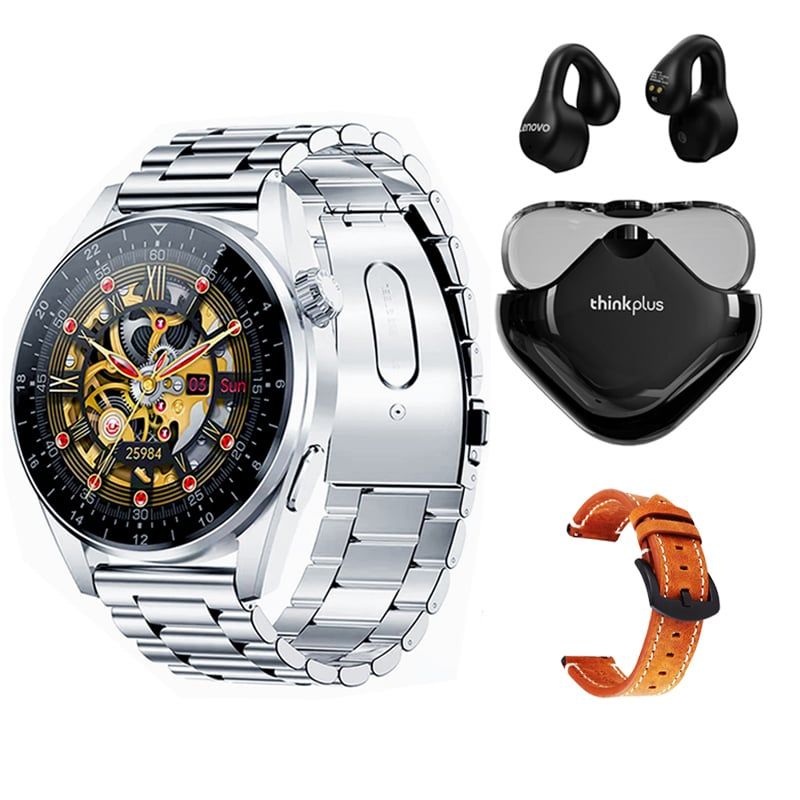 LENOVO - Lenovo XT61 De Audífonos-Negro y Toumi GT-A-W Reloj inteligente