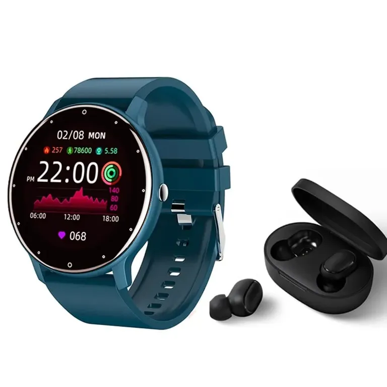 Buds 6 play De Tws Audifonos y Toumi Fit 2-Bu Reloj inteligente