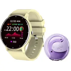 LENOVO - Audífonos X15 PRO-Morado y Toumi Fit 2-Y Reloj inteligente