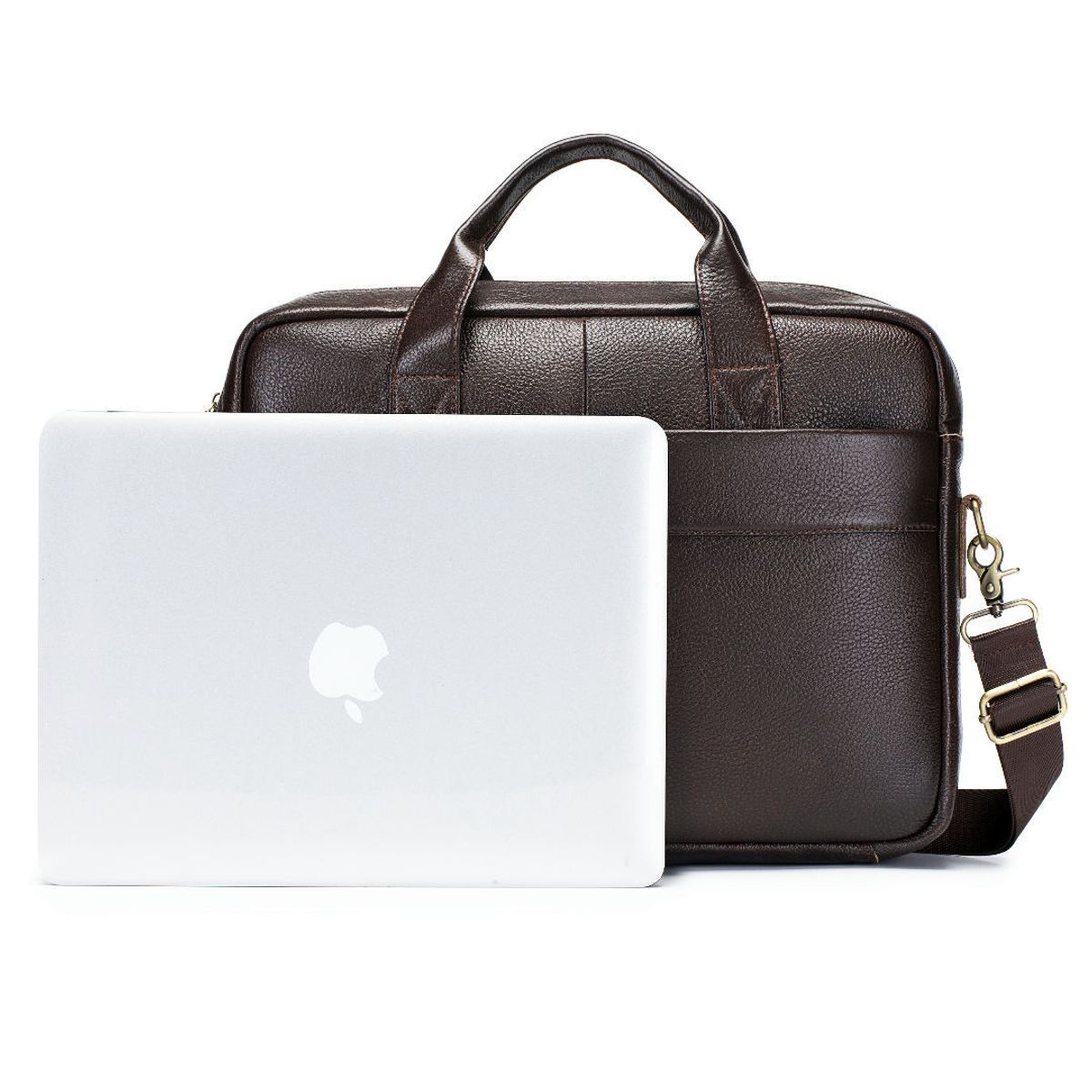 PUREPOWER - Bolso de ordenador oficial de piel para hombre