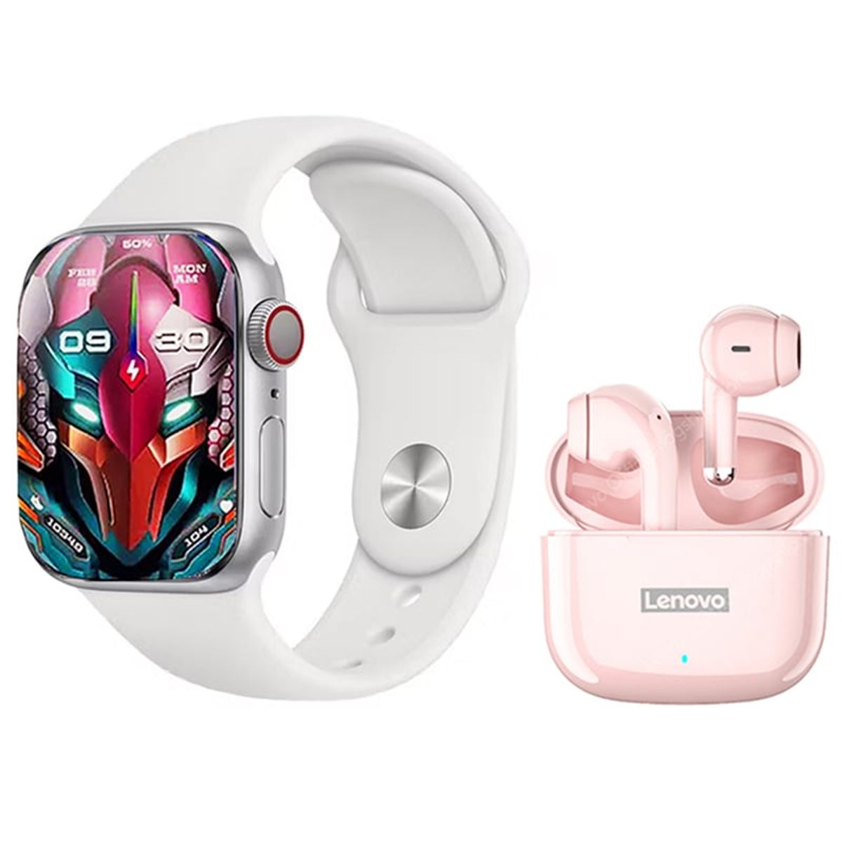 LENOVO - Audífonos Lenovo LP40 Pro - Rosa Toumi Watch S9 Pro-W