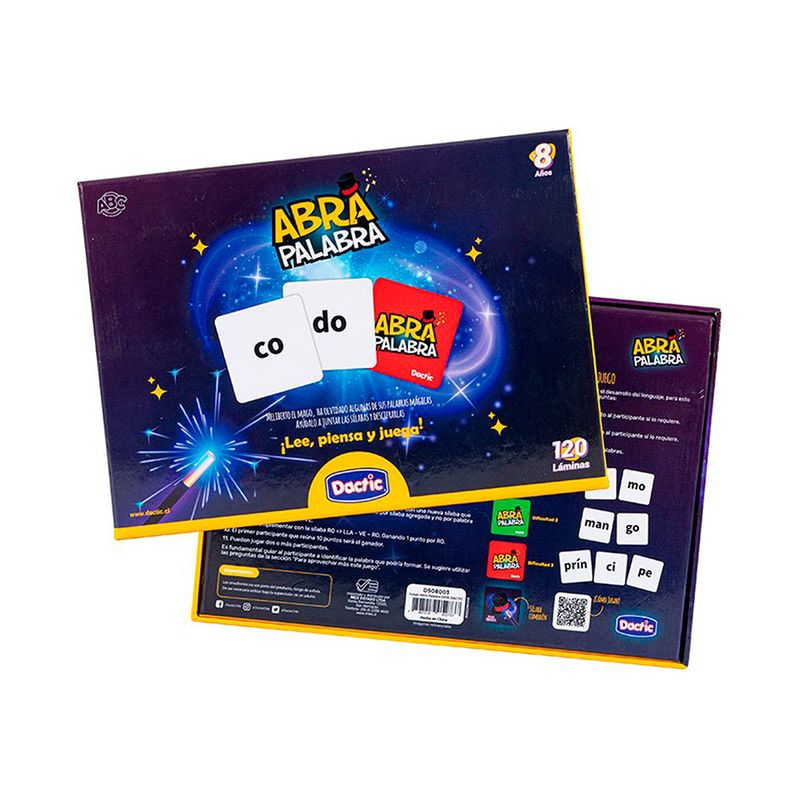 DACTIC - Juego Didactico Abra Palabra Dactic
